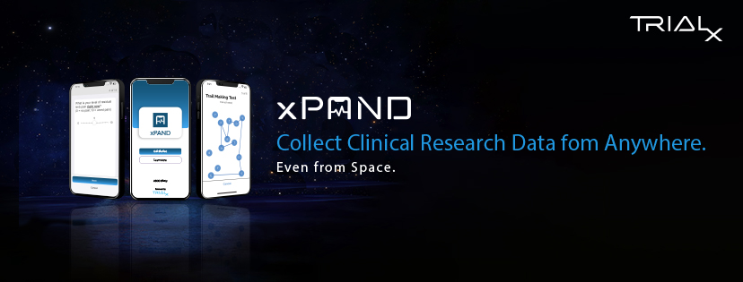 TrialX xPAND Supports Remote Data Collection for Clinical Research on Earth and in Space