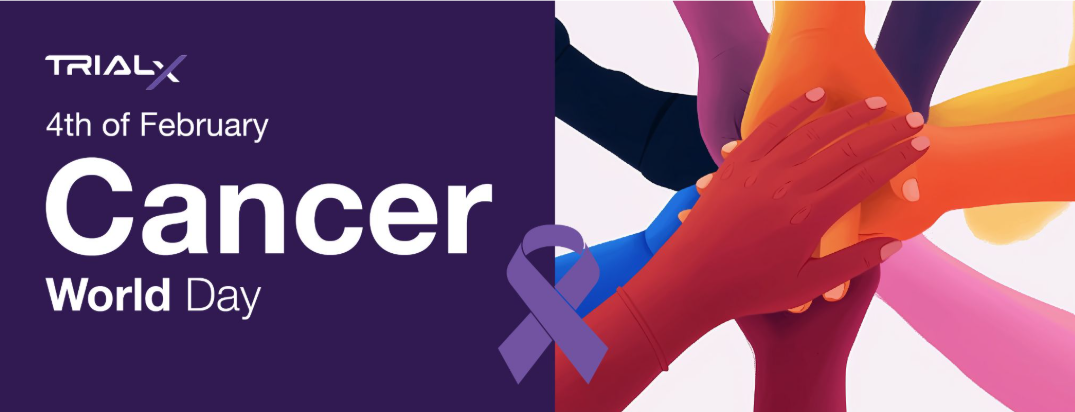 World Cancer Day awareness visual highlighting global efforts in cancer research treatment and patient care